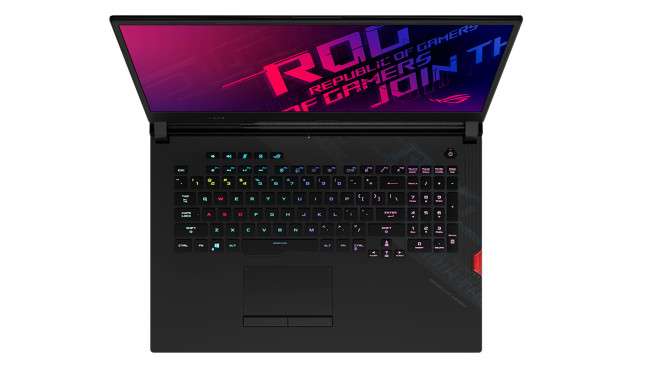 Asus ROG Scar 17: procesor Comet Lake i wyświetlacz 300 Hz